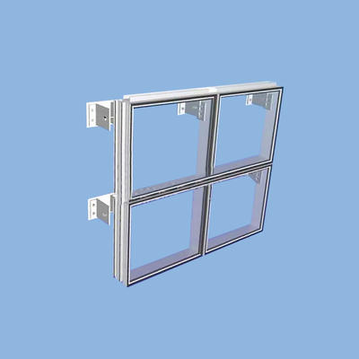 Unitized curtain wall